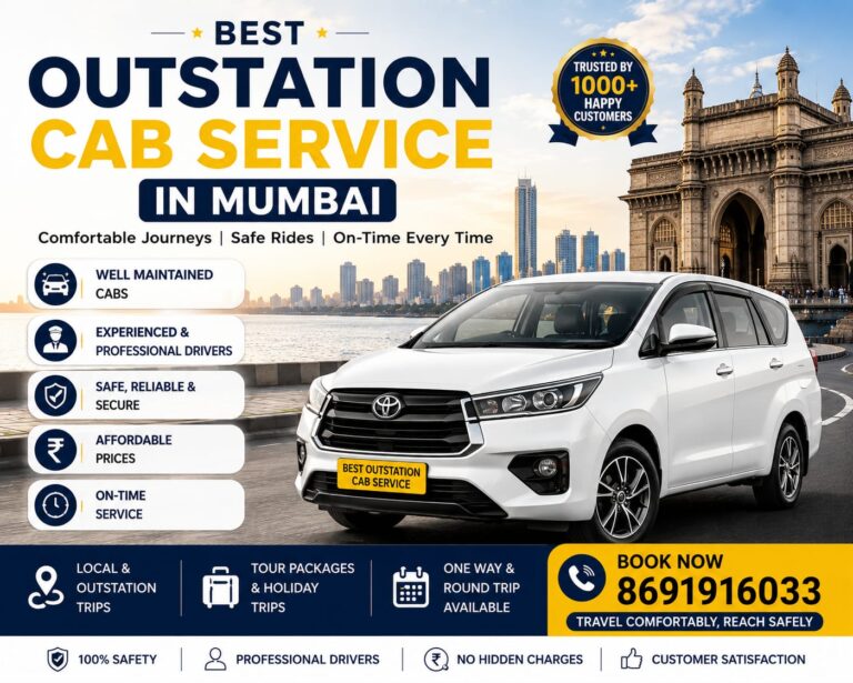 Best Outstation Cab Service in Mumbai​